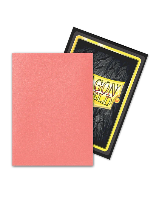 Dual Matte Sleeves - Peach 'Piip' (100 Sleeves) - Dragon Shield