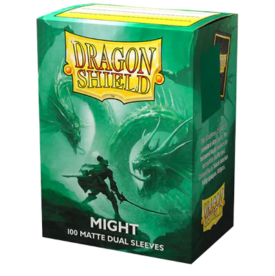 Dual Matte Sleeves - Might (100 Sleeves) - Dragon Shield