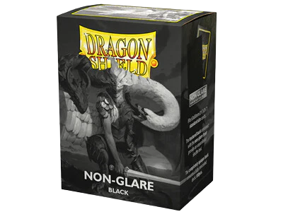 Dragon Shield – Sleeves – Matte NonGlare Black V2 (100 Sleeves)