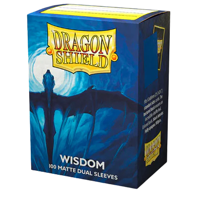 Dual Matte Sleeves - Wisdom (100 Sleeves) - Dragon Shield