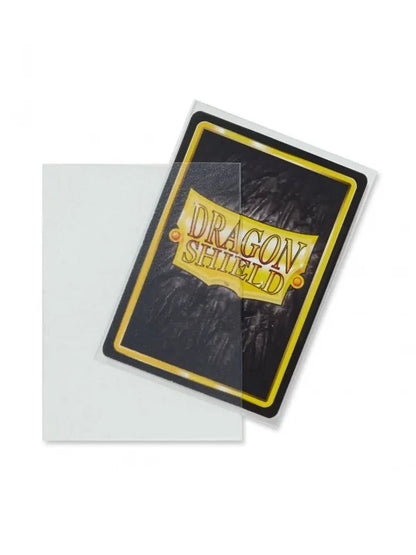 Matte Sleeves - Clear (100 Sleeves) - Dragon Shield
