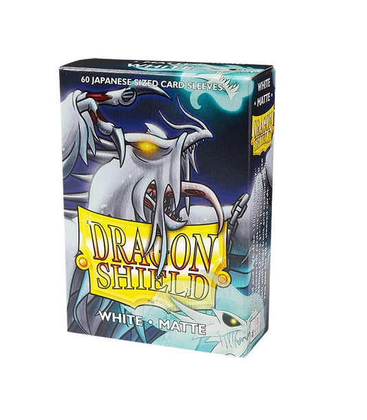 Dragon Shield – Sleeves – Matte Japanese White (60 Sleeves)