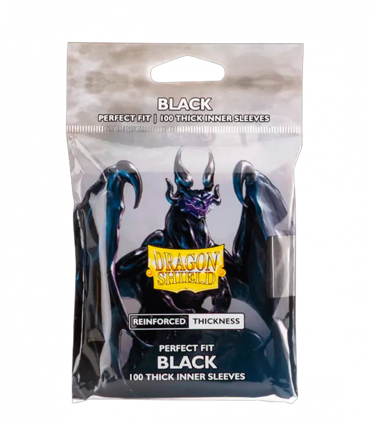 Thick Inner Sleeves Perfect Fit Topload Black - Dragon Shield