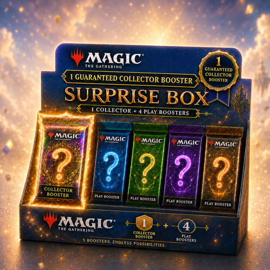 Magic: The Gathering – Collector Surprise Box – 5 Booster Packs – English