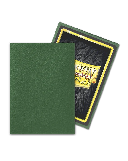 Matte Sleeves - Forest Green (100 Sleeves) - Dragon Shield