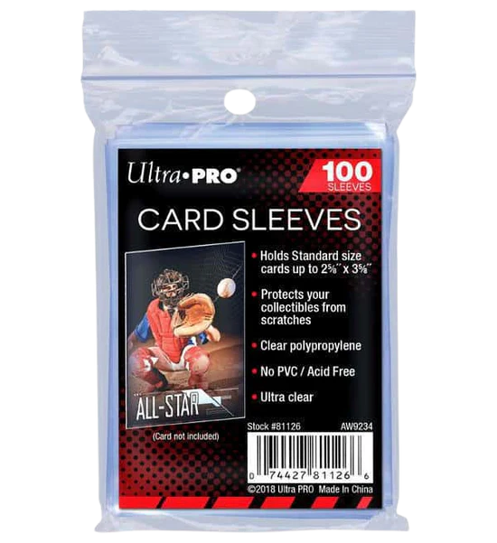 Ultra PRO – Penny Sleeves – Standard Soft (100 Sleeves)