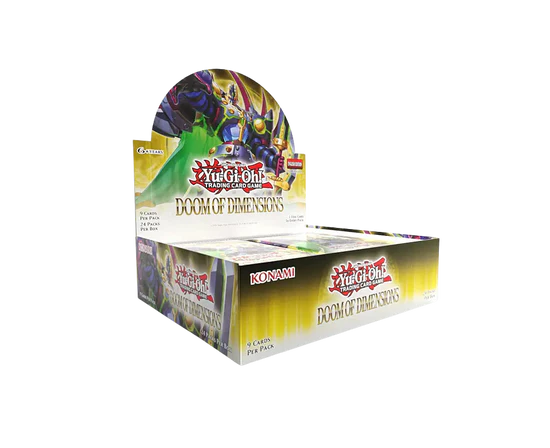 Yu-Gi-Oh! – Doom of Dimensions – Booster Box (Display, 24 Packs) – English