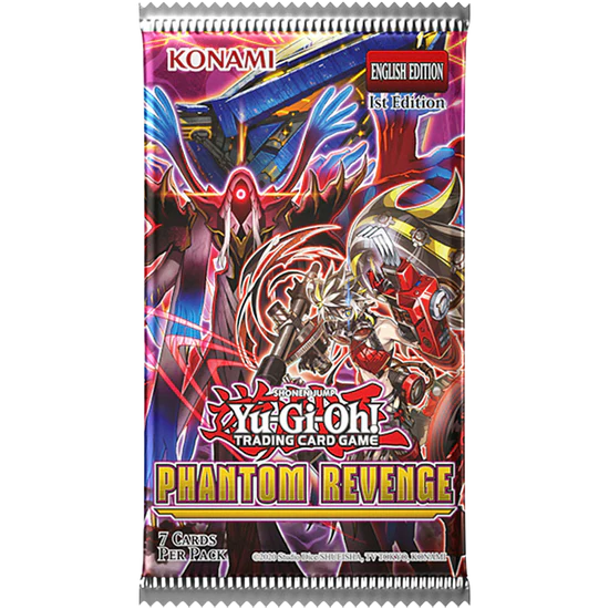 Yu-Gi-Oh! - Phantom Revenge Booster - English (7 cards)